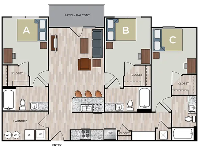 C1 Floorplan