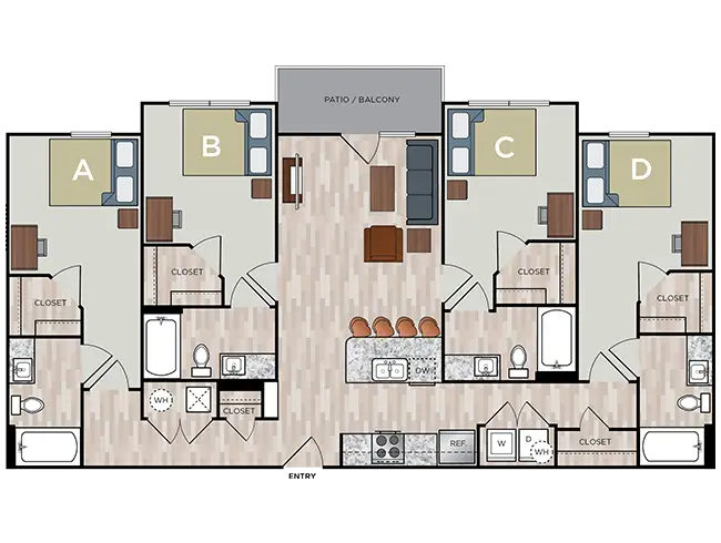 D1 Floorplan