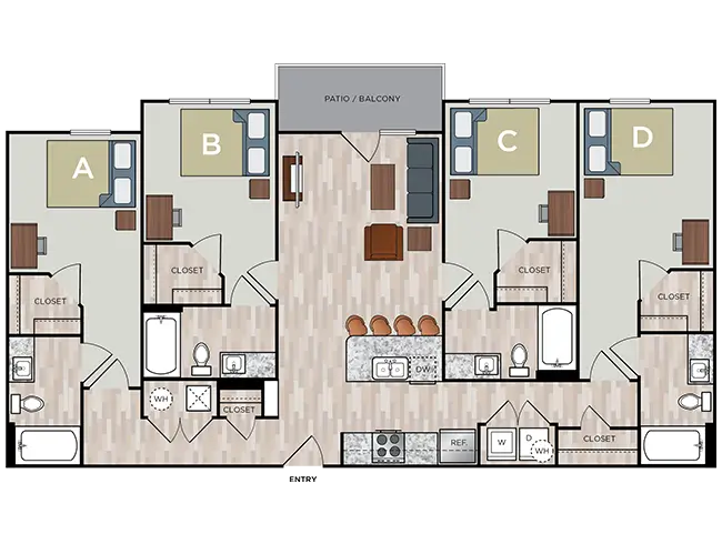 D2 Floorplan