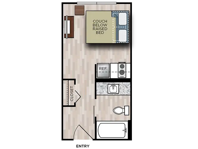 Studio Floorplan